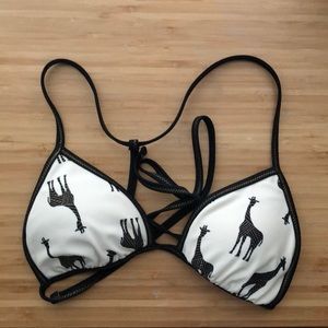 ✨🦒aerie giraffe bikini top🦒✨